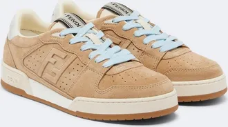 Fendi Fendi Match suede sneakers