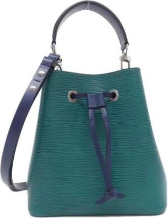 Louis Vuitton Bolso de hombro tipo cubo Pre-owned Vintage - Pre-owned - Mujer - Verde - ONE SIZE