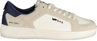 Gas Witte Polyurethaan Sneakers voor Mannen