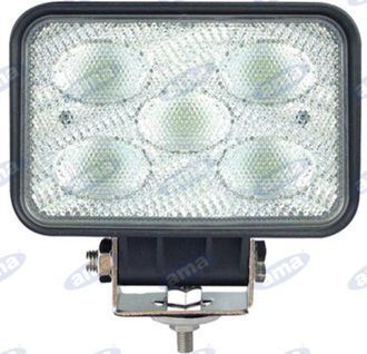 AMA Proyector De Trabajo 145x122mm 5 Leds 10-30v 50w 4500lm Cableado 40-60cm M&aacute;quina Agr&iacute;cola