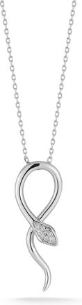 Glaze Jewelry Sterling Silver Snake Necklace