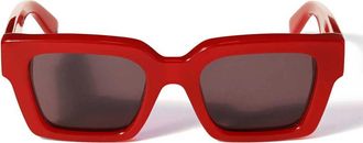 Off-white Sunglasses Ow1022 6 D30 Virgil Red/Dark Gray Unisex