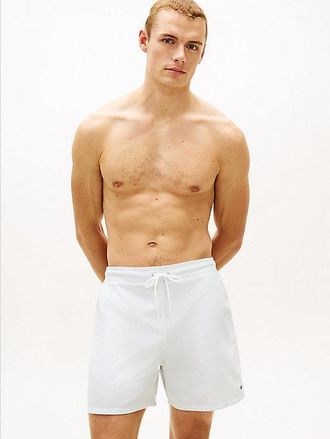 Tommy Hilfiger Essential Ithaca Stripe Mid Length Swim Shorts