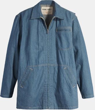 Levi's Mens Levis Df Short Coat in Blue Indigo Rns - Size X-Large