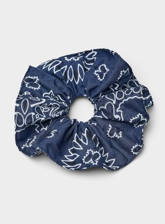Simons Womens Paisley pattern large scrunchie