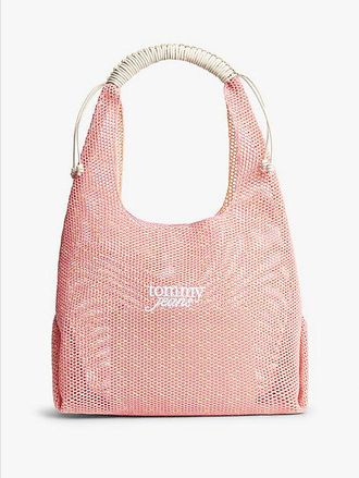 Tommy Hilfiger Woven Hobo Bag