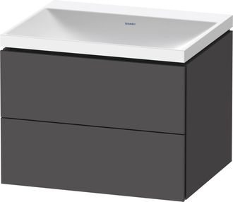 Duravit Duravit L-cube Conjunto En C Suspendido, 2 Cajones, Sin