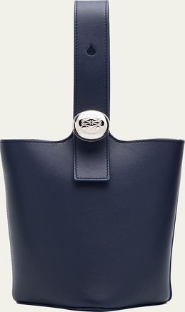 Loewe Mini Pebbled Leather Bucket Bag