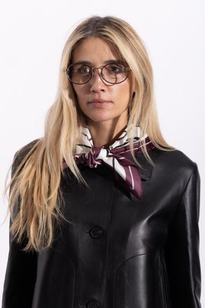 Prada Prescription Glasses B55V, Unisex, Gold
