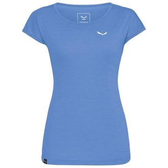 Salewa Puez Melange Dry S/S Tee T-Shirt f&uuml;r Damen | blau