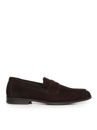 Doucal's Penny Adler Suede Loafers