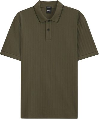 HUGO BOSS Tops, Heren, Groen, 4Xl, Polo Shirt