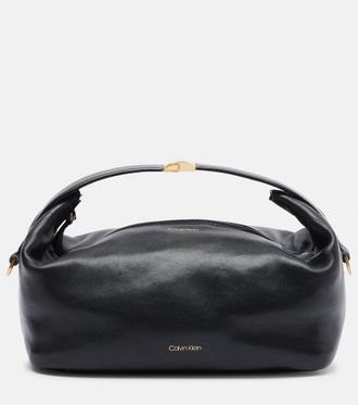 Calvin Klein Andy Small leather shoulder bag