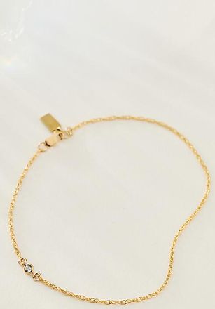 Set & Stones Something Blue Anklet