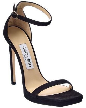 Jimmy Choo London Alva 120 Suede Sandal