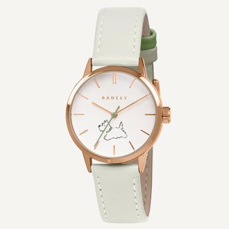 Radley London Percy Grove 31Mm Leather Strap Watch Salt - RY22006A