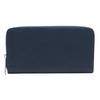 Louis Vuitton Pre-owned Wallets, unisex, Blue, Size: ONE SIZE Pre-owned Leather Wallet