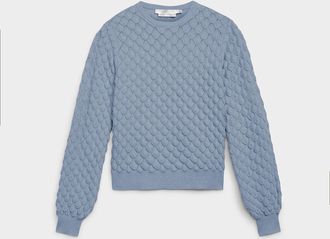 Contemporaine Womens Mermaid-scale sweater