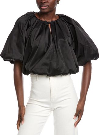 Rebecca Taylor Techy Sateen Bubble Top