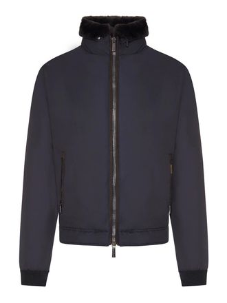 Moorer Technical Fabric Bomber Jacket