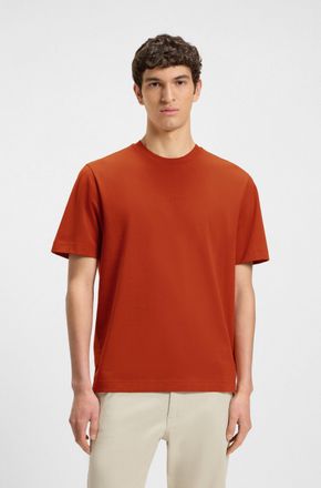 Boss Orange by Hugo Boss T-Shirt BOSS ORANGE TChup, Herren, Gr. XXL, orange (open orange842), Single Jersey, Obermaterial: 95% Baumwolle, 5% Elasthan, unifarben, relaxed fit h