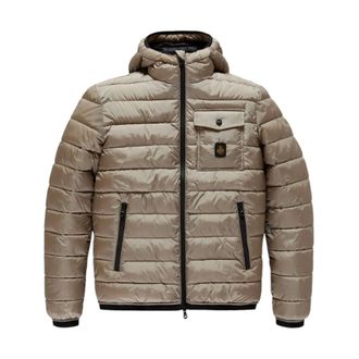 RefrigiWear Heren, Jassen, Beige, Maat: 2XL Leer