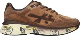 Premiata Moerun 8539 Sneakers - Heren - Schoenen - Bruin - Maat: 45 EU Su&egrave;de