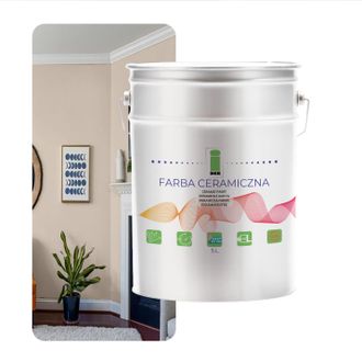 OEM Pintura Cer&aacute;mica Para Paredes Lavable Beige C&aacute;lido 5l Fabricante