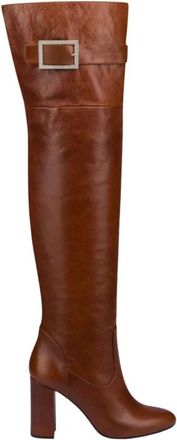 Dondup Stivali in pelle Vacchetta - - Shoes - Donna - Marrone - 37 EU
