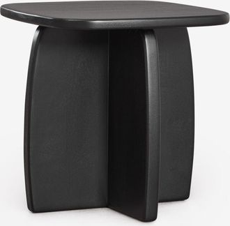 Sklum Pack De 2 Mesitas De Noche 45x45 Cm En Madera De Mango Agathe Sklum