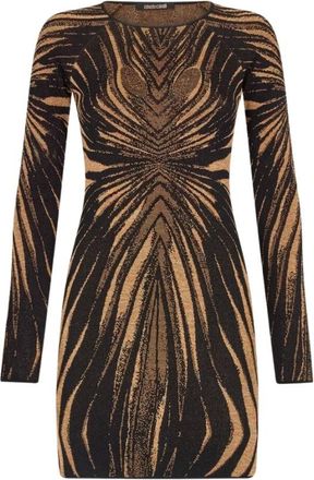 Roberto Cavalli Dames, Jurken, Veelkleurig, Maat: XS
