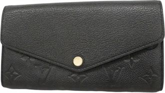 Louis Vuitton Noir Long Wallet (Bi-Fold) (Pre-Owned)