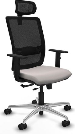 Piqueras y Crespo Sedia Da Ufficio Piqueras Y Crespo Haches Nero Schiuma Ergonomica