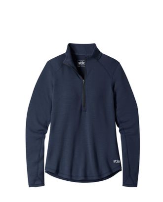 Stio Womens Basis PeakWool Midweight Half Zip