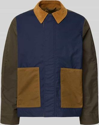 Forét Jacke mit Umlegekragen Modell ASPEN in Blau, Größe XL