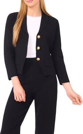 Halogen Knit Blazer in Black at Nordstrom Rack, Size Small