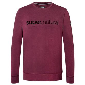 super.natural 3D Signature Crew Pullover f&uuml;r Herren | rot