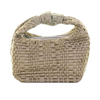 Maria La Rosa Maria LA Rosa Mini Datolite Handbag IN Beige Woven Ribbon - Bags - Mujer - Beige - ONE SIZE