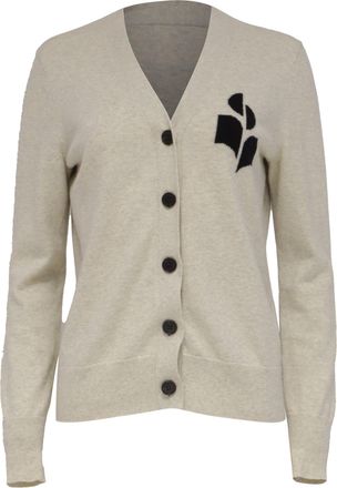 Isabel Marant Etoile Newton Cardigan in Grey Cotton