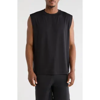 Zella Performance Muscle Tank in Black at Nordstrom Rack, Size Xx-Large