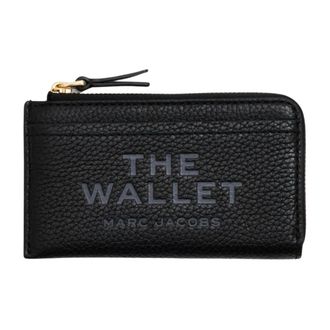 Marc Jacobs Wallets & Cardholders, female, Black, Size: ONE SIZE Top Zip Multi Wallet