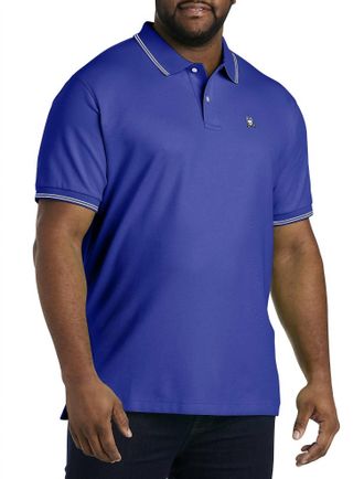 Psycho Bunny Logan Pique Polo Top In Blue