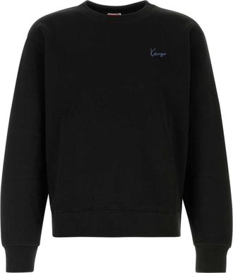 Kenzo Black Crew Neck Sweatshirt