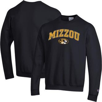 Champion Mens Champion Black Missouri Tigers Arch Over Logo Pullover Sweatshirt at Nordstrom, Size Xx-Large