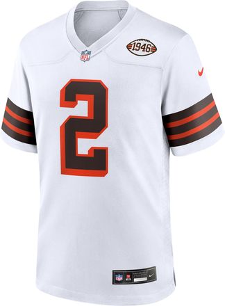 Nike Shedeur Sanders Cleveland Browns Nike Mens NFL Game Jersey in White | 67NM0BAX9IF-FGG