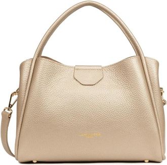 Lancaster Ida Double Handbag - Dames - Handtassen - Oranje - ONE Size - Leer - Tassen
