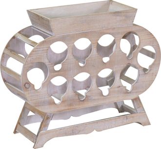 Vacchetti Vacchetti - Portabotellas De Madera 10 Plazas Cm59x19h48