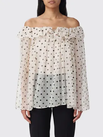 Msgm Top Woman color White