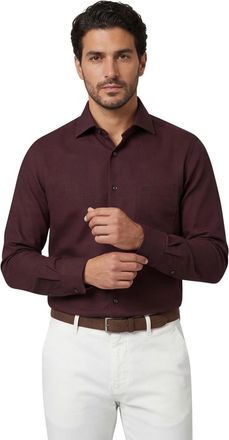 Olymp luxor modern fit overhemd bordeaux