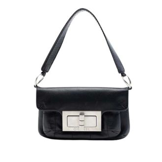 Chanel Pre-owned Vintage Flap Shoulder Bag - Dames - Pre-owned - Zwart - Maat: ONE Size Leer